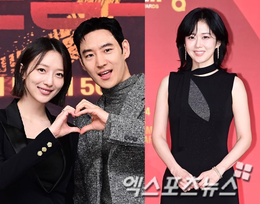 '모범택시3' 이제훈과 표예진, 특별출연 장나라. 엑스포츠뉴스 DB.