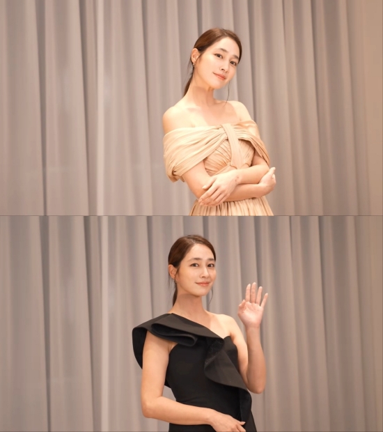 이민정 유튜브, 시상식 드레스