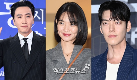 엑스포츠뉴스DB (왼쫀부터) 이광수, 신민아, 김우빈