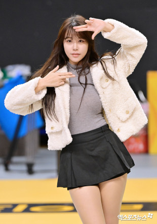 김도아 치어리더 ‘아이브처럼’[엑's HD포토]