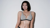 "속옷+청바지"…치어리더 김유나, 파격 바디프로필 공개