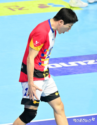 정지석 ‘짜릿한 블로킹’[포토]