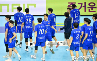 한국전력 ‘아쉽다’[포토]