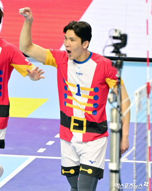 김규민 ‘경기 끝냈다’[포토]