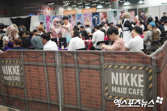 '원더페스티벌'서 부스 이벤트 마련한 '승리의 여신 니케'