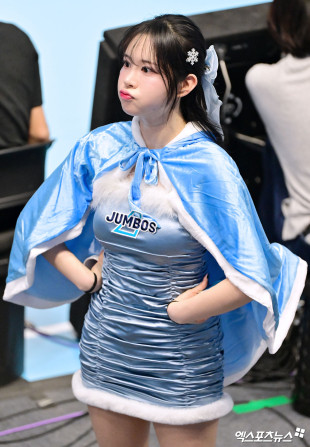 남화륜 치어리더 ‘깜찍 오리입’[엑's HD포토]