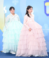 이수아-이설아 '한복 차려입고 연예대상 나들이'[엑's HD포토]