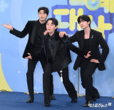 김재원-붐-안재현 '가는정 오는정 이민정 삼각편대'[엑's HD포토]