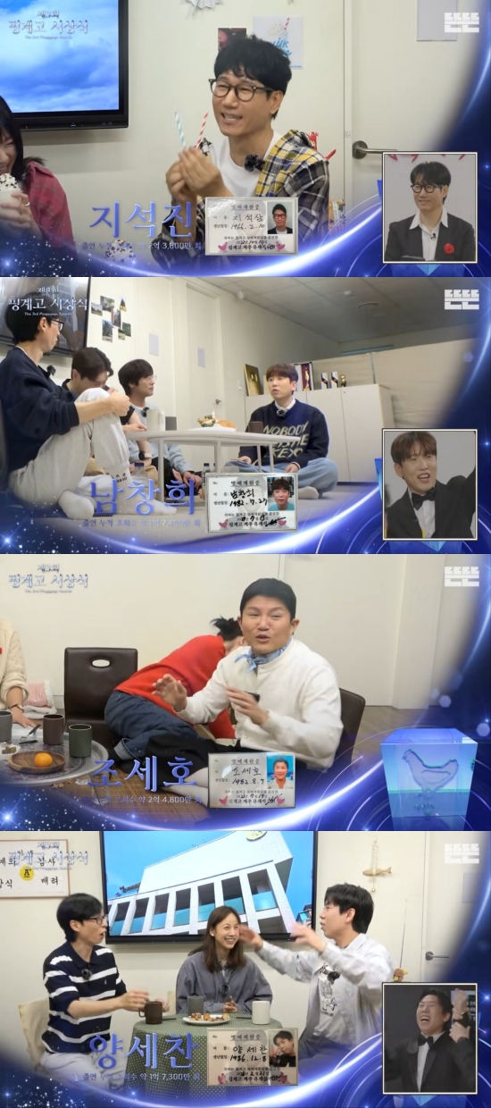 '제3회 핑계고 시상식' 대상 후보