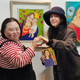 한지민, 하루 남기고 '쌍둥이 언니' 정은혜 만났다…형부가 내려주는 커피