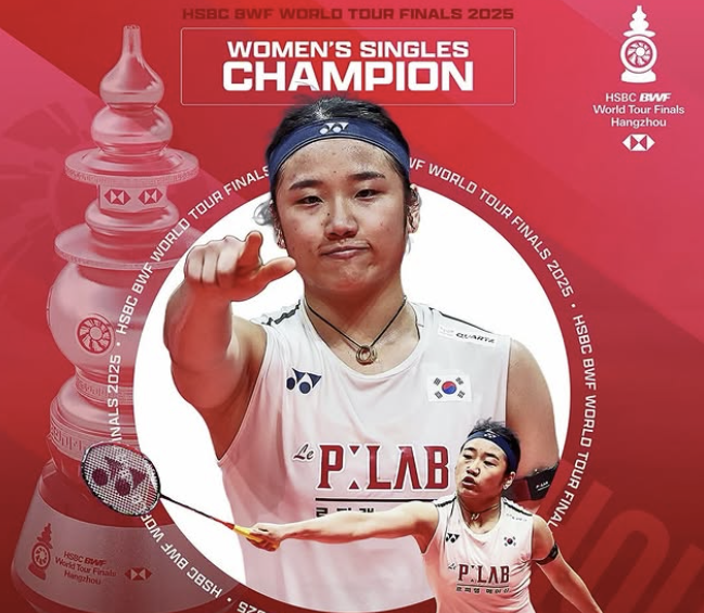 안세영은 지난 21일 중국 항저우에서 열린 BWF 월드투어 파이널 여자단식에서 중국의 세계 2위 왕즈이를 게임스코어 2-1로 누르고 4년 만의 정상 탈환에 성공했다. 안세영은 월드투어 파이널 정상 등극으로 단일시즌 여자단식 최다 우승이자 남여단식 세계 타이기록인 11회 우승을 일궈냈다. 또 혼합단체 세계선수권대회인 '수디르만컵'에서 치른 5경기까지 포함해 73승4패를 기록하고 역대 단일시즌 최다 승률인 94.8%를 기록했다. 여기에 배드민턴 전종목을 통틀어 유일하게 단일시즌 상금 100만 달러(14억8000만원)도 돌파했다. 안세영은 2026년엔 아시안게임에도 출전하게 되면서 1월 초 말레이시아 오픈부터 12월 말 월드투어 파이널까지 16개 대회 안팎을 소화하는 강행군을 소화할 것으로 보인다. BWF SNS