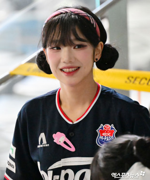 지아영 치어리더 ‘귀여운 양머리’[엑's HD포토]