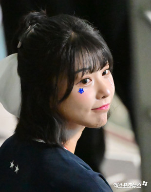 천소윤 치어리더 ‘흐뭇한 미소’[엑's HD포토]