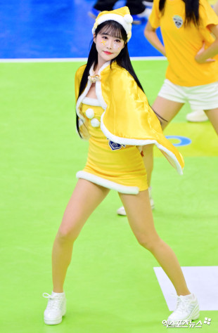 정가예 치어리더 ‘군살제로 바디라인’[엑's HD포토]