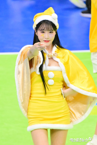 정가예 치어리더 ‘빙글빙글’[엑's HD포토]