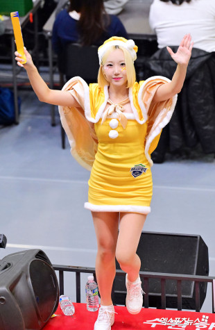 박성은 치어리더 ‘노랑노랑해’[엑's HD포토]