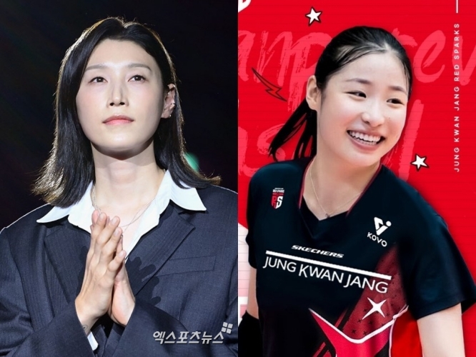 사진 = 엑스포츠뉴스 DB, 정관장 레드스파크스 / 김연경, 인쿠시