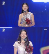 이현이·김진경, 'SBS 연예대상' 최우수상 공동 수상 감사해 