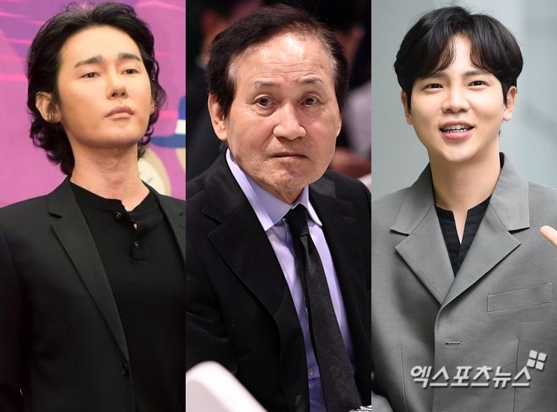 허지웅, 고(故) 안성기, 고건한 / 엑스포츠뉴스 DB