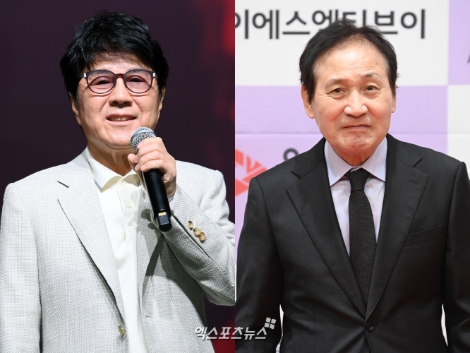 사진 = 엑스포츠뉴스 DB / 조용필, 안성기