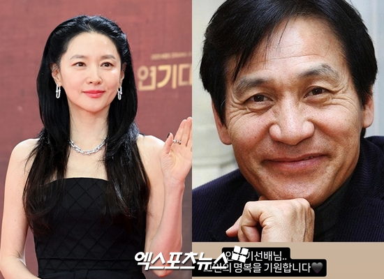 이영애, 안성기