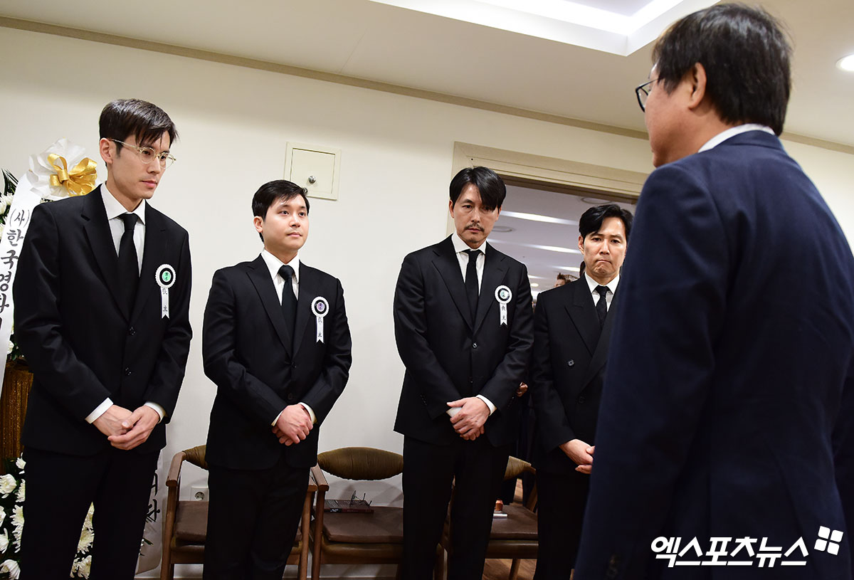 사진공동취재단. 고(故) 안성기 빈소