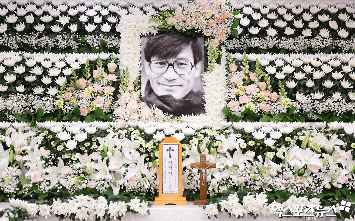 안성기 빈소, 사진공동취재단 