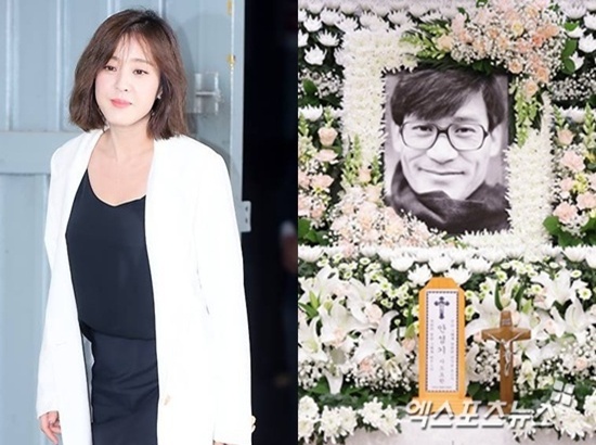 박은혜 故안성기