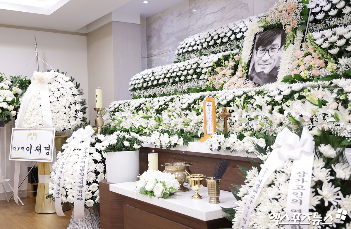 사진공동취재단, 안성기 빈소