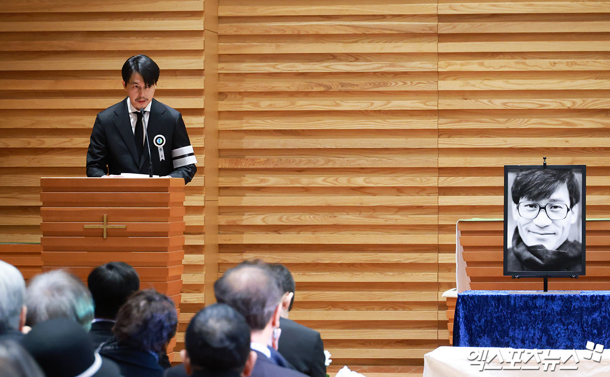 故안성기 영결식, 엑스포츠뉴스 박지영 기자