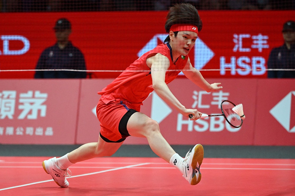 안세영(오른쪽)이 중국의 왕즈이와 오는 11일 말레이시아 쿠알라룸푸르에서  2026 세계배드민턴연맹(BWF) 월드투어 슈퍼 1000 말레이시아 오픈 결승에서 격돌한다. 안세영은 지난해 왕즈이와 8번 만나 모두 이기는 진기록을 세웠다. 그 중 결승 격돌이 7차례였다. 둘은 지난해 말레이시아 오픈에서도 결승에서 만나 안세영이 이긴 적이 있다. 연합뉴스