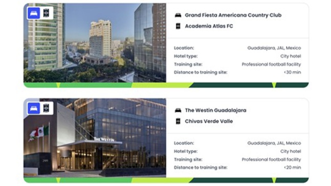 2026 국제축구연맹(FIFA) 북중미 월드컵을 준비하는 홍명보호가 '고지대 적응'을 위해 멕시코 과달라하라를 베이스캠프로 낙점했다. 과달라하라 내 베이스캠프 후보지는 '그랜드 피에스타 아메리카나 과달라하라 컨트리클럽'과 '더 웨스틴 과달라하라' 두 곳이다. 훈련장으로는 멕시코 프로팀 아틀라스 FC의 훈련 시설인 AGA 아카데미와 치바스의 베르데 바예가 유력하게 거론된다. 연합뉴스