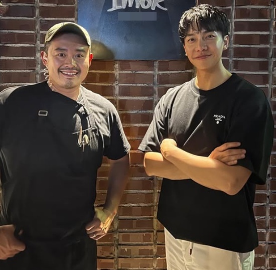 이승기와 바베큐연구소장, 이승기 계정.