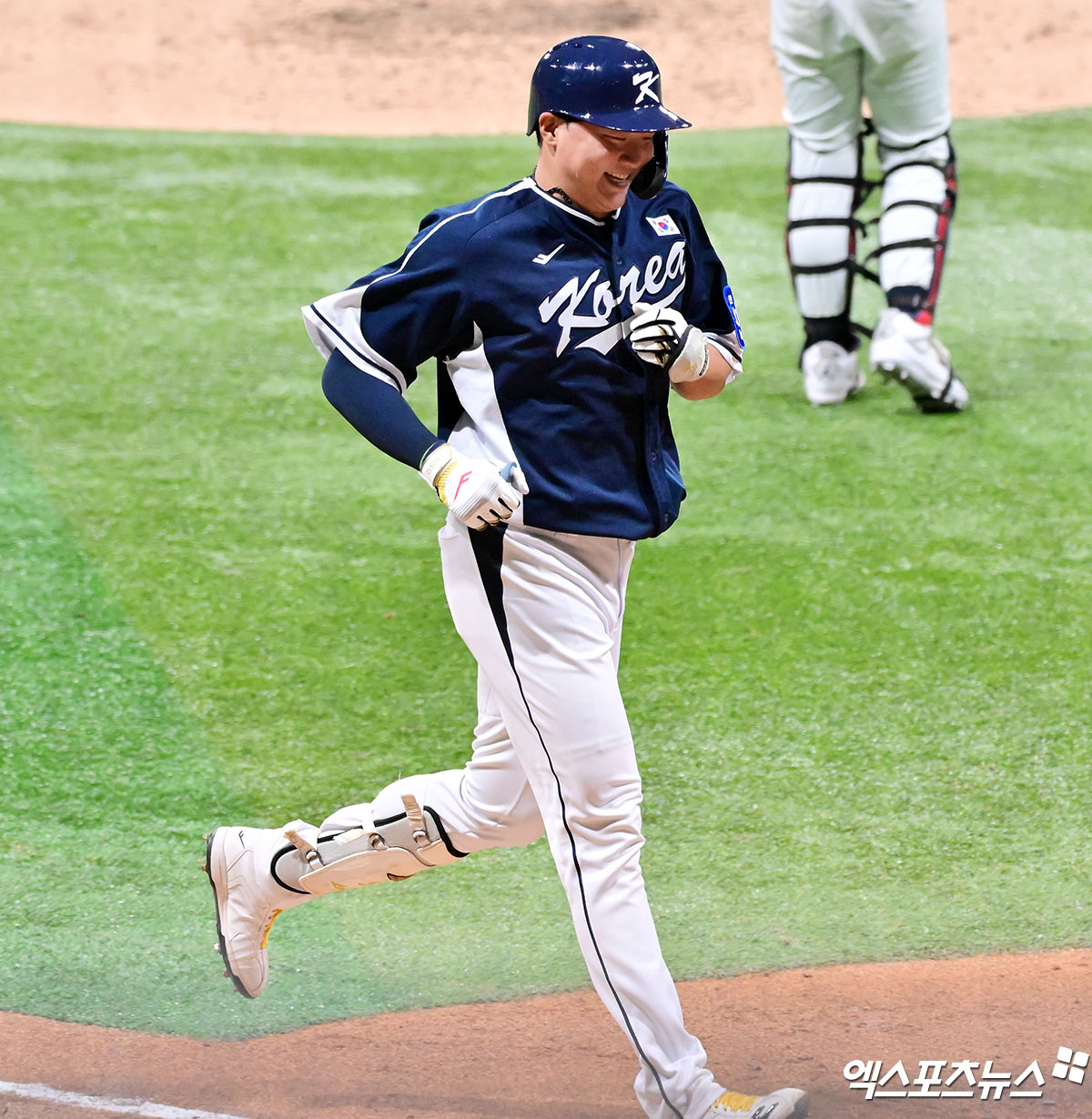 지난해 12월 국군체육부대(상무)에서 전역한 LG 트윈스 외야수 이재원. 사진 엑스포츠뉴스 DB