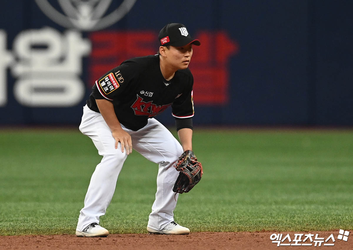 지난해 상무야구단 소속으로 맹활약을 펼쳤던 KT 위즈 류현인이 2026 스프링캠프 명단에 포함됐다. 그는 지난 11일 선발대로 출국했다. 엑스포츠뉴스 DB
