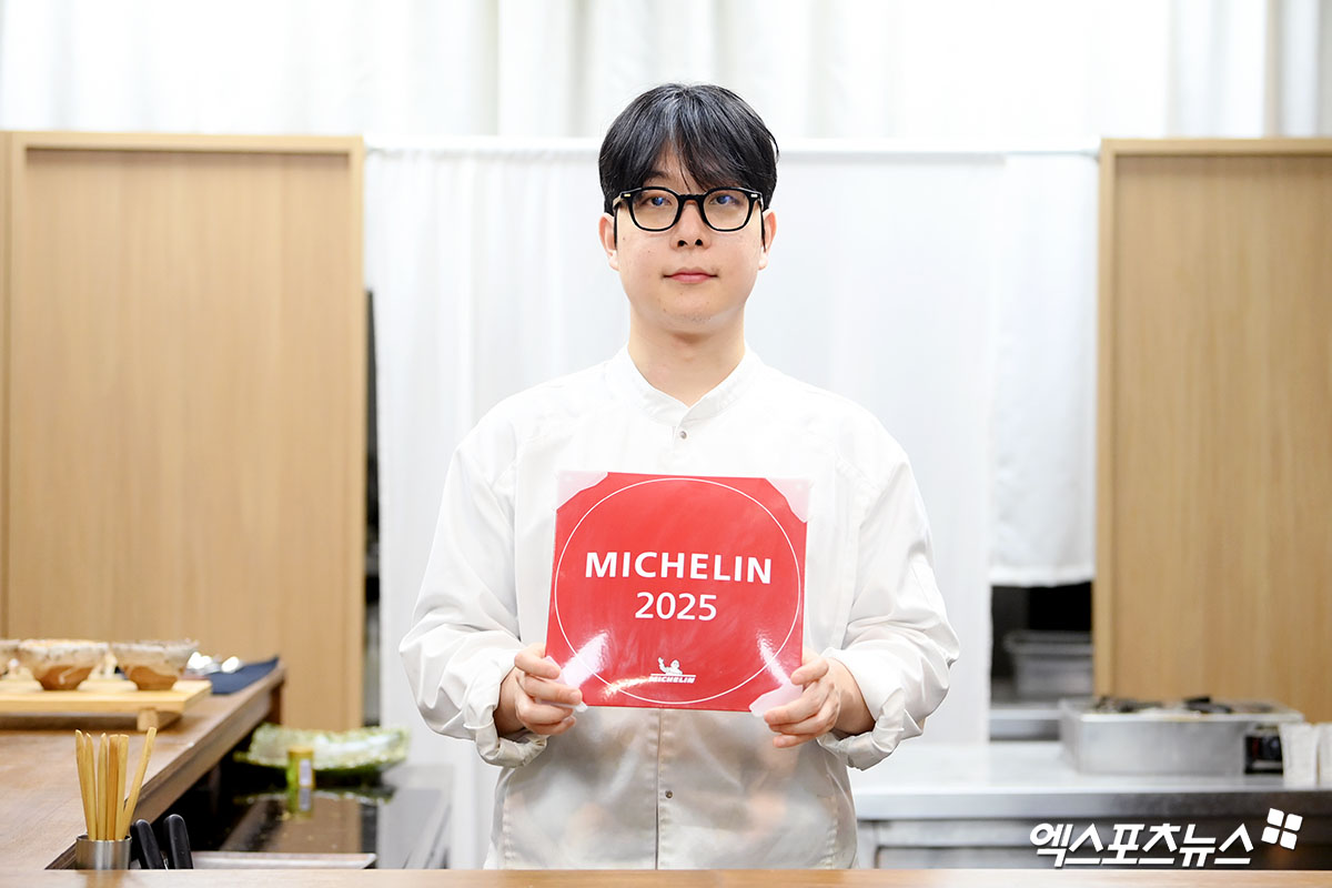사진 = 엑스포츠뉴스 고아라 기자 / '흑백요리사2' 무쇠팔 박주성 셰프, 미쉐린 가이드 선정