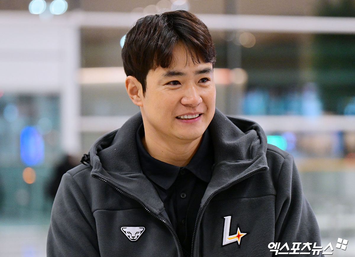 2025시즌 종료 후 FA 권리 행사 대신 외부에 알려지지 않았던 옵트 아웃 옵션을 행사, 두산 베어스를 떠나 SSG 랜더스로 이적한 김재환. 사진 엑스포츠뉴스 DB