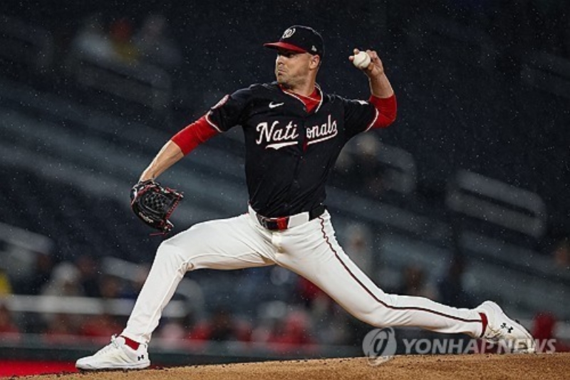 유격수 개빈 파인, 우완투수 알레한드로 로사리오, 유격수 데빈 피츠제럴드, 외야수 예레미 카브레라, 1루수·외야수 아비멜렉 오티즈 등 유망주 5명을 워싱턴에 내줬다. AFP 연합뉴스