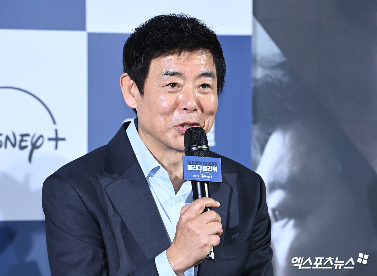 엑스포츠뉴스 고아라 기자/디즈니+ '블러디 플라워' 제작발표회 현장