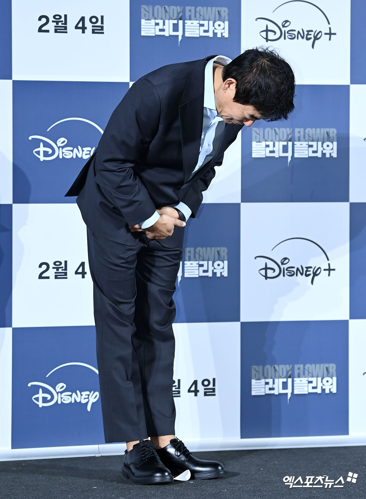 디즈니+'블러디 플라워' 제작발표회 현장