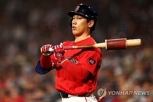 보스턴 레드삭스 소속 일본인 메이저리거 요시다 마사타카. 연합뉴스