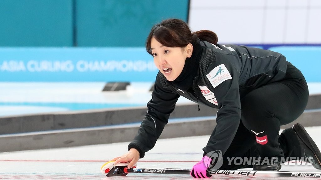 여자 컬링 단체전에서 2018 평창 동계올림픽 동메달, 2022 베이징 동계올림픽 은메달을 목에 걸었던 일본의 후지사와 사츠키. 사진 연합뉴스