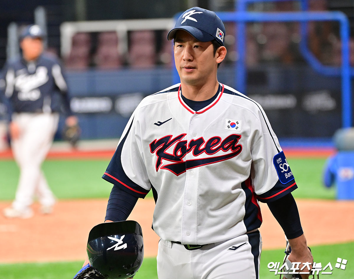 스프링캠프 기간 중 부상으로 2026 월드베이스볼클래식(WBC) 출전이 좌절된 한화 이글스 포수 최재훈. 사진 엑스포츠뉴스 DB