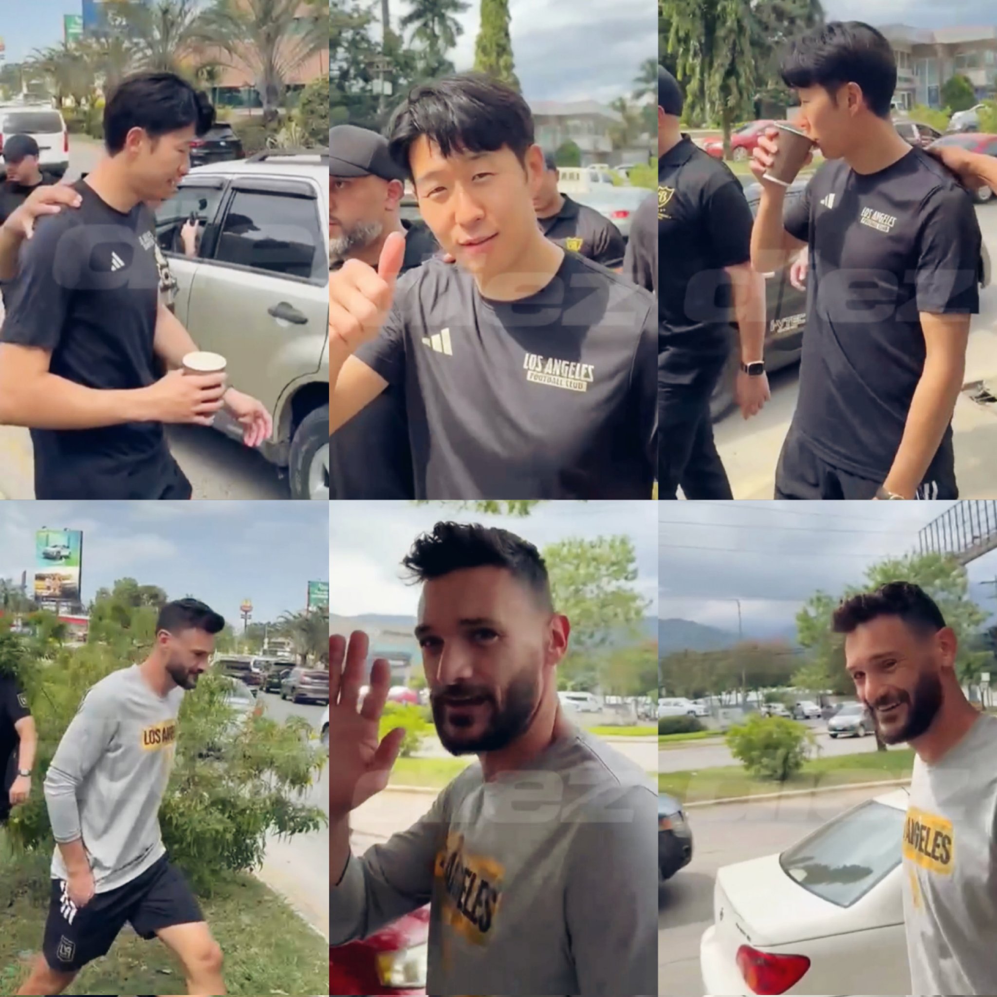 온두라스 스포츠 전문 매체 '디에스'는 17일 '손흥민과 LAFC 선수단이 온두라스 산 페드로 술라 도심을 걸어 다니며 시민들을 놀라게 했다'고 사진과 함께 보도했다. LAFC는 오는 18일 온두라스 산 페드로 술라의 에스타디오 모라산에서 열리는 레알 에스파냐와의 2026 북중미축구연맹(CONCACAF) 챔피언스컵 1라운드 1차전을 앞두고 온두라스에 입성한 상태다. 매체는 '그 누구도 예상하지 못한 장면이었다'며 '보안을 이유로 호텔에만 머물렀던 과거 다른 원정팀들과 달리 손흥민을 포함한 LAFC 선수들은 숙소인 인터컨티넨탈 호텔을 나와 산 페드로 술라의 주요 도로인 아베니다 시르쿤발라시온을 따라 여유롭게 산책을 즐겼다'고 전했다. 디에스