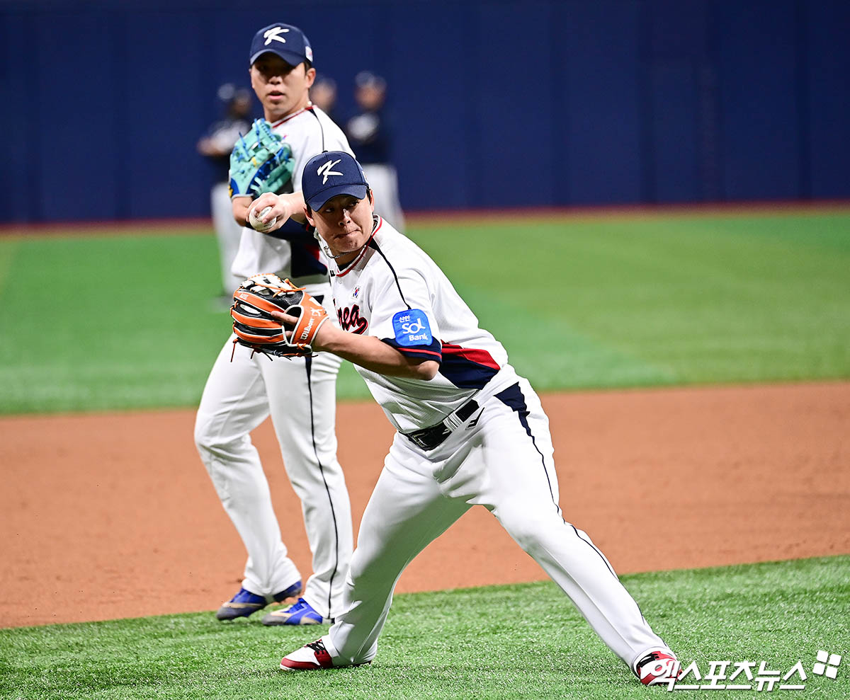 2026 월드베이스볼클래식(WBC)에 출전하는 한화 이글스 내야수 노시환. 사진 엑스포츠뉴스 DB