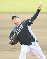 류현진 ‘친정 한화 상대로 실전 등판’[포토]