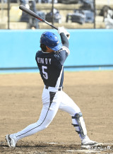 김도영 '헬멧이 문제야'[포토]