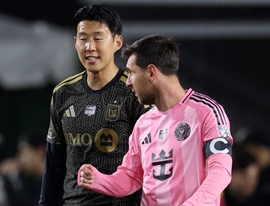 메시 침묵, 손흥민 폭발!… 7만5673명 대관중, '손메대첩' SON 압승 지켜봤다→쏘니 결승포 AS 폭발+LAFC 3-0 완승