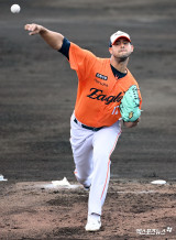 에르난데스 '지바 롯데전 선발 등판'[포토]