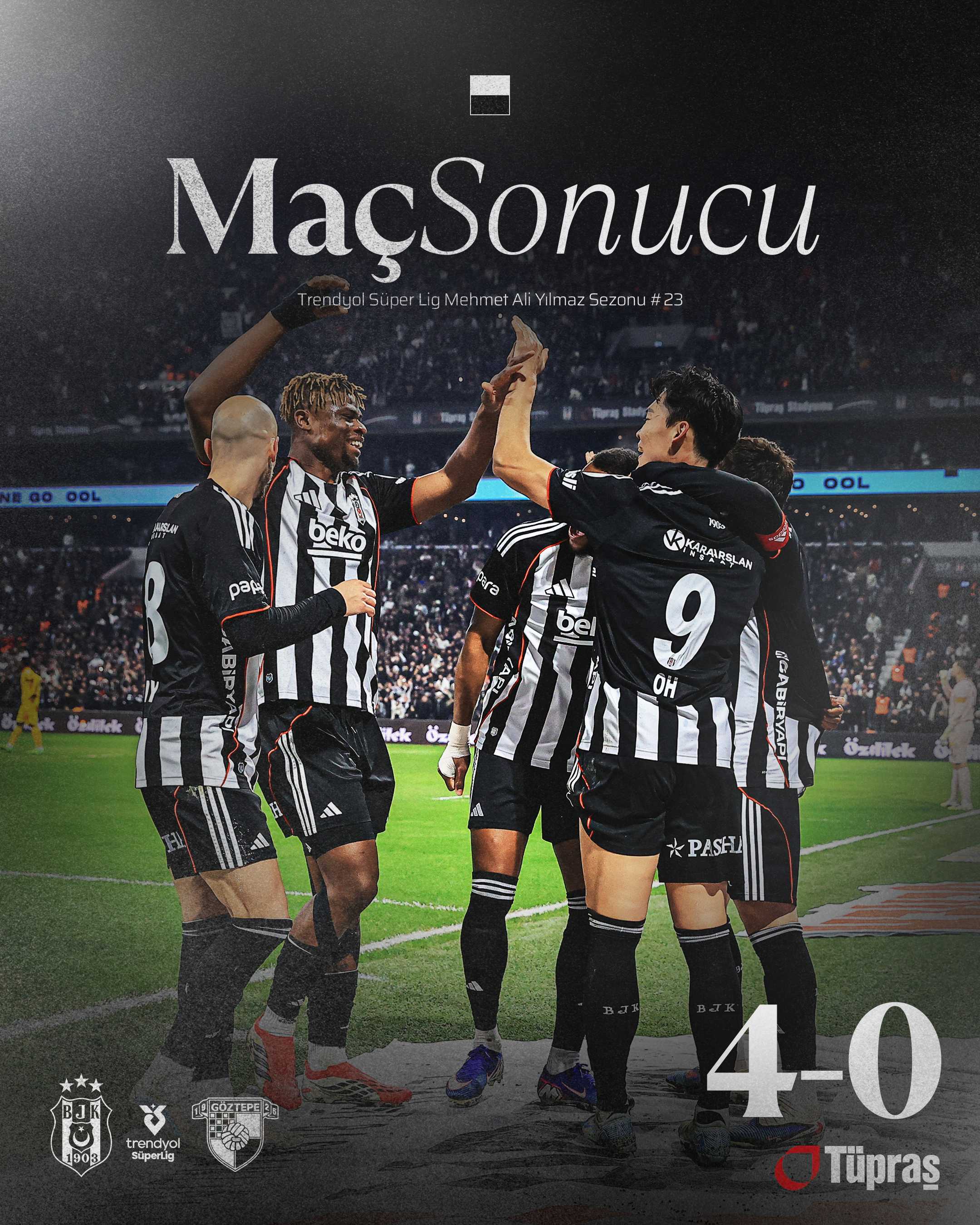 겨울 이적시장에서 튀르키예 쉬페르리그의 명문 베식타스로 이적한 오현규가 세 경기 연속 득점에 성공하며 구단 역사상 최초의 기록을 세웠다. 지난 경기에서 두 경기 연속골을 기록하며 20년 만에 데뷔 후 두 경기 연속골을 뽑아낸 선수가 된 오현규는 세 경기 연속골로 구단 역사에서 처음으로 데뷔골을 포함해 세 경기 연속으로 득점한 선수로 등극했다. 사진 베식타스